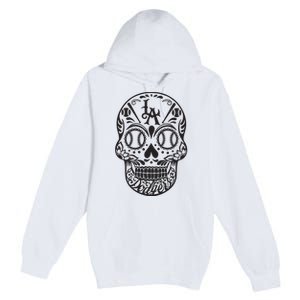 Dia De Muertos Sugar Premium Pullover Hoodie