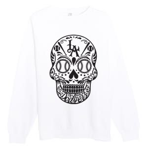 Dia De Muertos Sugar Premium Crewneck Sweatshirt