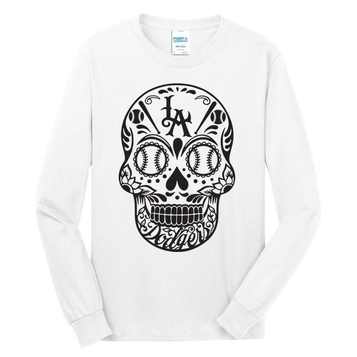 Dia De Muertos Sugar Tall Long Sleeve T-Shirt