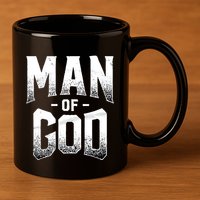 Demario Davis Man Of God Wht 11oz C Handle Ceramic Mug