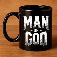 Demario Davis Man Of God Wht 11oz C Handle Ceramic Mug