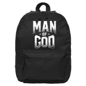 Demario Davis Man Of God Wht 16 in Basic Backpack