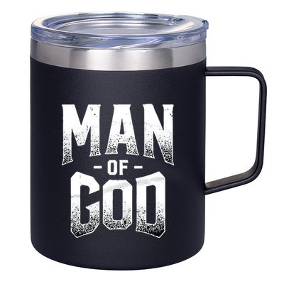 Demario Davis Man Of God Wht 12oz Stainless Steel Coffee Mug