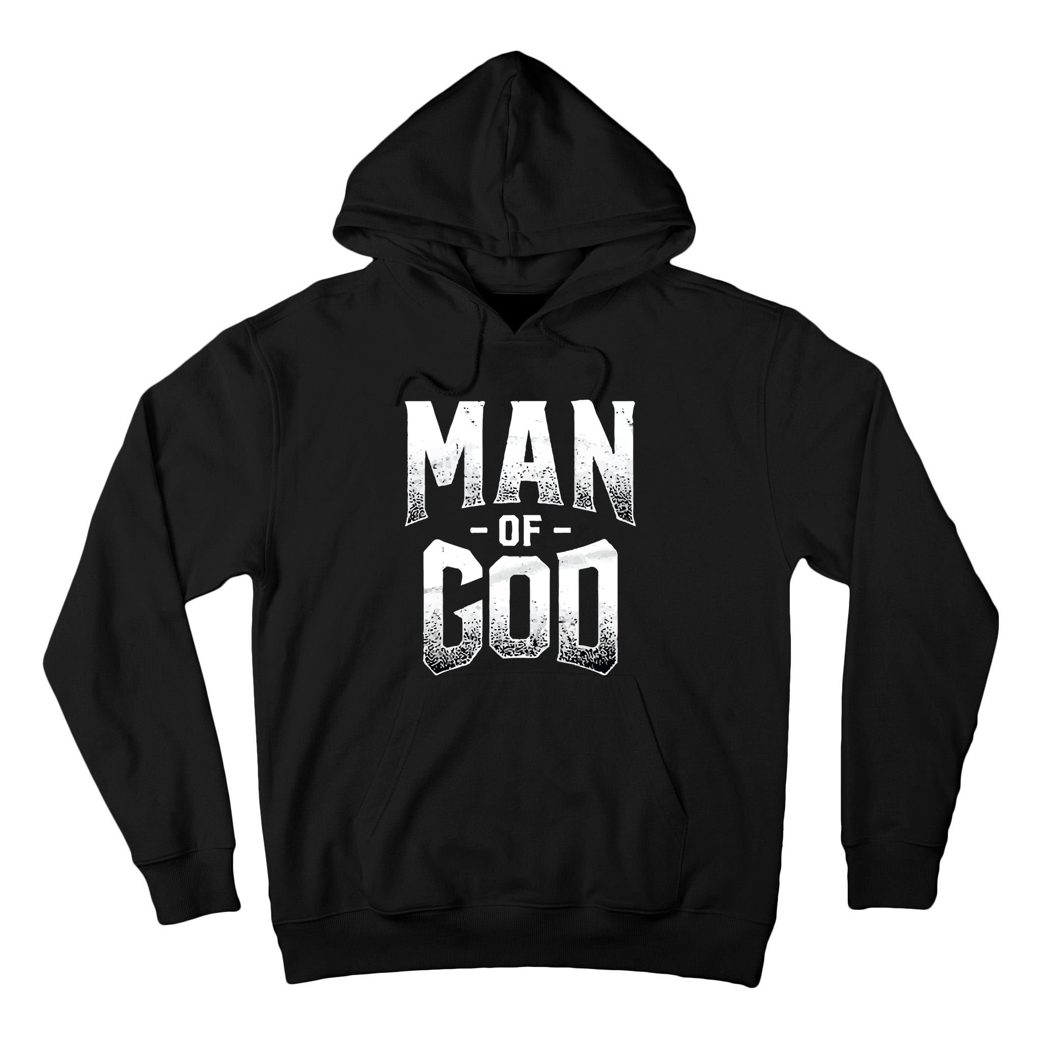 Demario Davis Man Of God Wht Tall Hoodie
