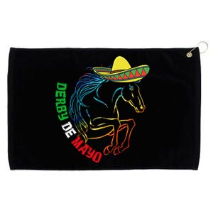 Derby De Mayo Gift Kentucky Horse Race Mexico Gift Grommeted Golf Towel