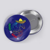 Derby De Mayo Gift Kentucky Horse Race Mexico Gift Button