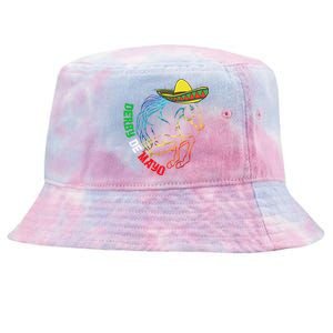 Derby De Mayo Gift Kentucky Horse Race Mexico Gift Tie-Dyed Bucket Hat