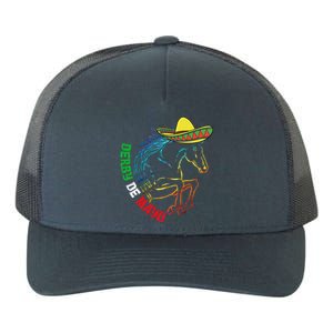 Derby De Mayo Gift Kentucky Horse Race Mexico Gift Yupoong Adult 5-Panel Trucker Hat