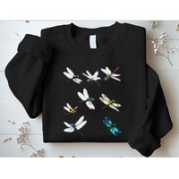 Dragonfly Dragonflies Natural Mosquito Repellent Biting Bugs Sweatshirt