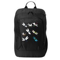 Dragonfly Dragonflies Natural Mosquito Repellent Biting Bugs City Backpack
