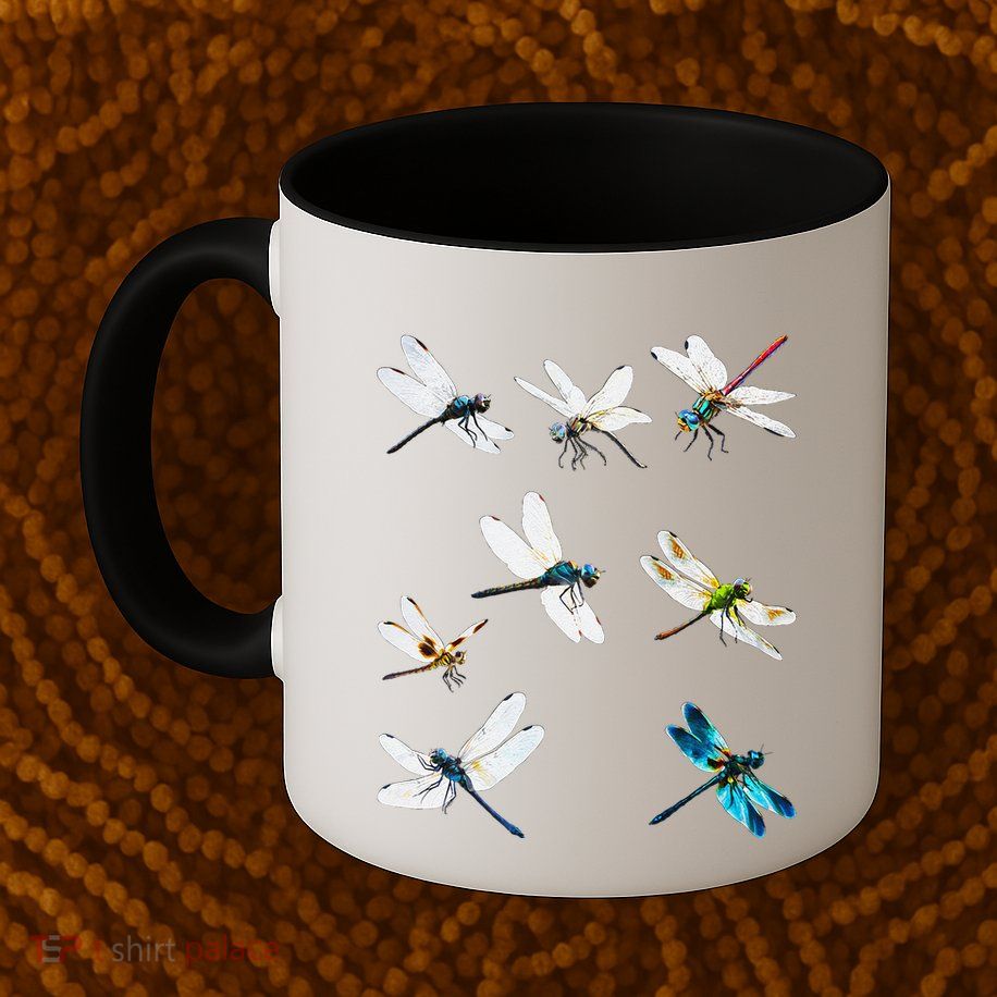 Dragonfly Dragonflies Natural Mosquito Repellent Biting Bugs Mug