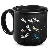 Dragonfly Dragonflies Natural Mosquito Repellent Biting Bugs 15oz Campfire Ceramic Mug