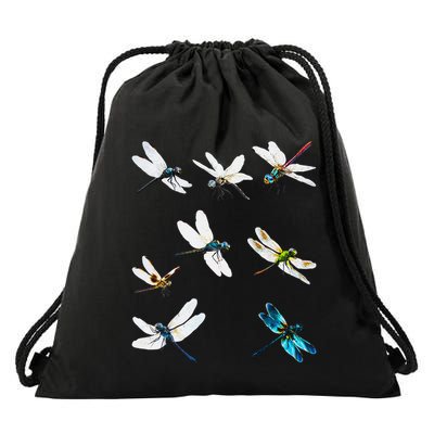 Dragonfly Dragonflies Natural Mosquito Repellent Biting Bugs Drawstring Bag