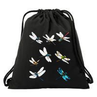 Dragonfly Dragonflies Natural Mosquito Repellent Biting Bugs Drawstring Bag