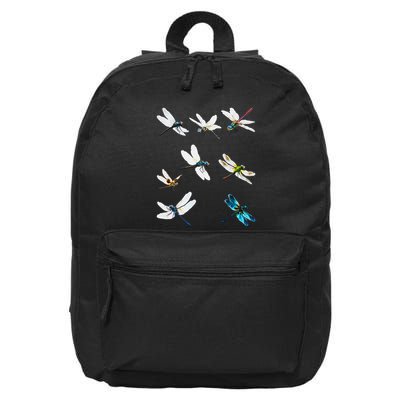 Dragonfly Dragonflies Natural Mosquito Repellent Biting Bugs 16 in Basic Backpack