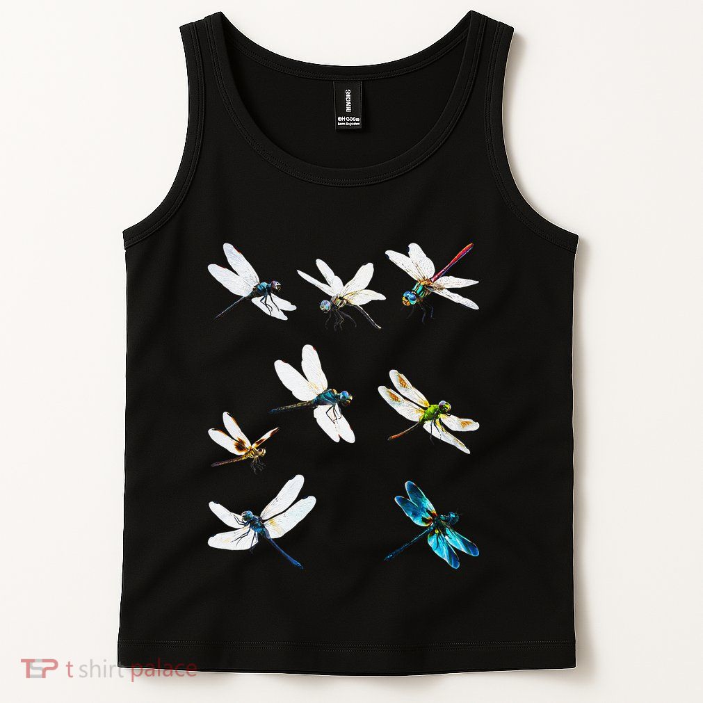 Dragonfly Dragonflies Natural Mosquito Repellent Biting Bugs Tank Top