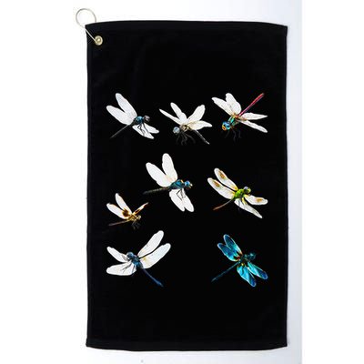 Dragonfly Dragonflies Natural Mosquito Repellent Biting Bugs Golf Towel