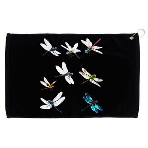 Dragonfly Dragonflies Natural Mosquito Repellent Biting Bugs Grommeted Golf Towel