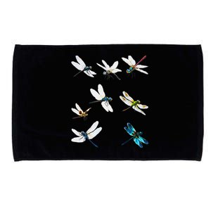 Dragonfly Dragonflies Natural Mosquito Repellent Biting Bugs Microfiber Hand Towel