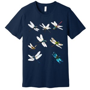 Dragonfly Dragonflies Natural Mosquito Repellent Biting Bugs Premium T-Shirt