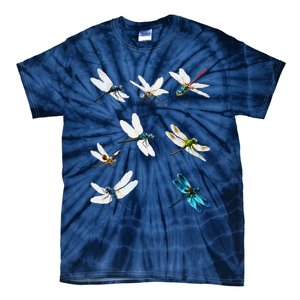 Dragonfly Dragonflies Natural Mosquito Repellent Biting Bugs Tie-Dye T-Shirt