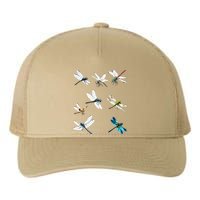 Dragonfly Dragonflies Natural Mosquito Repellent Biting Bugs Yupoong Adult 5-Panel Trucker Hat