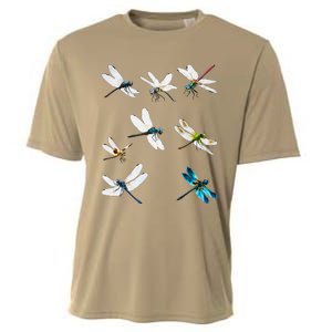 Dragonfly Dragonflies Natural Mosquito Repellent Biting Bugs Cooling Performance Crew T-Shirt