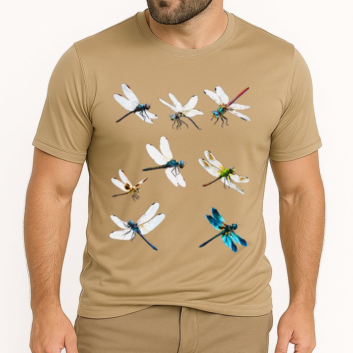 Dragonfly Dragonflies Natural Mosquito Repellent Biting Bugs Performance Shirt