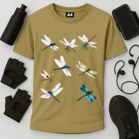 Dragonfly Dragonflies Natural Mosquito Repellent Biting Bugs Performance Shirt