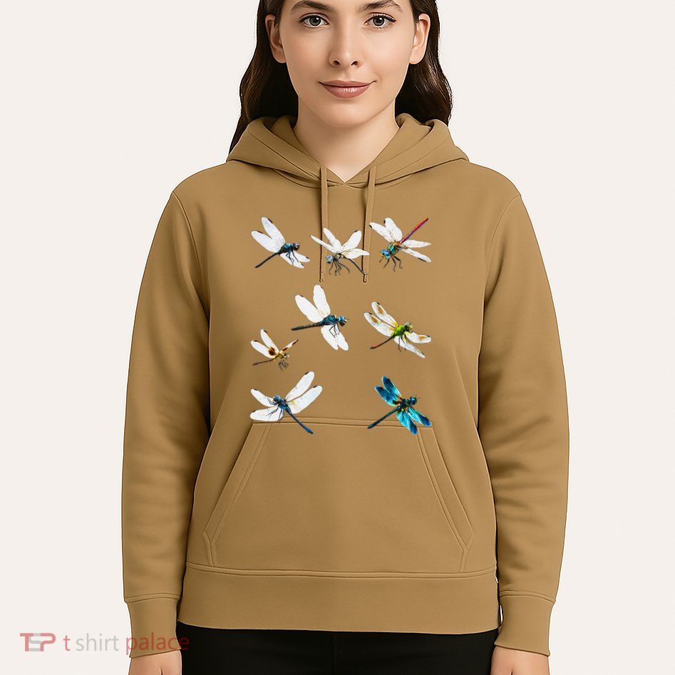 Dragonfly Dragonflies Natural Mosquito Repellent Biting Bugs Hoodie