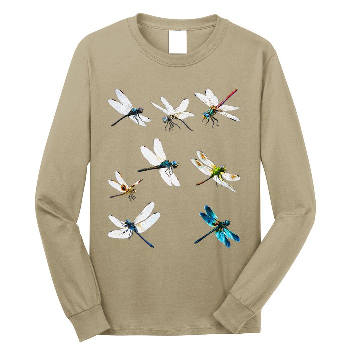 Dragonfly Dragonflies Natural Mosquito Repellent Biting Bugs Long Sleeve Shirt