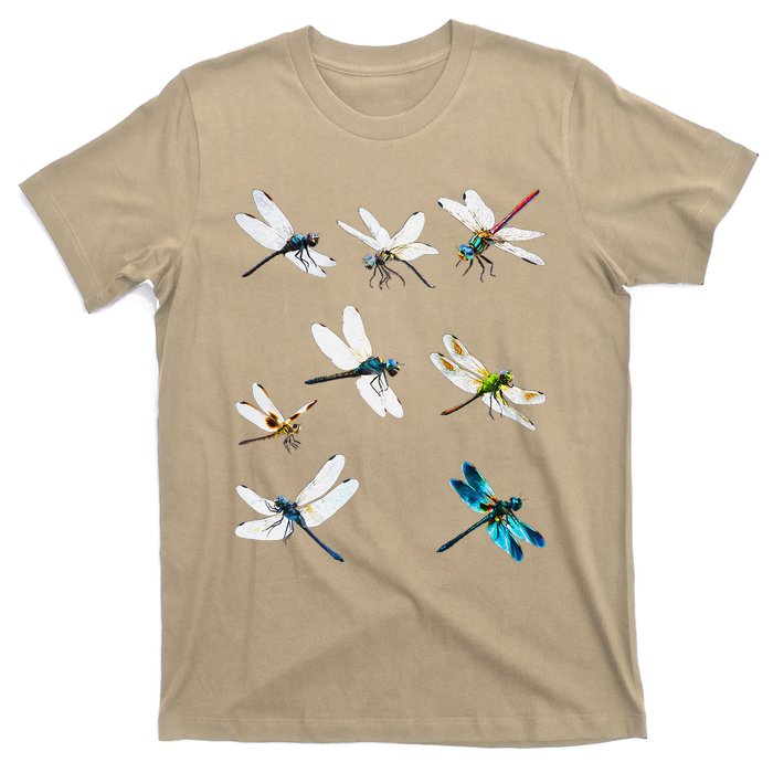 Dragonfly Dragonflies Natural Mosquito Repellent Biting Bugs T-Shirt