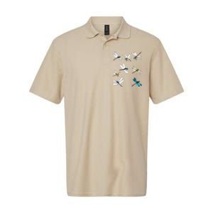 Dragonfly Dragonflies Natural Mosquito Repellent Biting Bugs Softstyle Adult Sport Polo