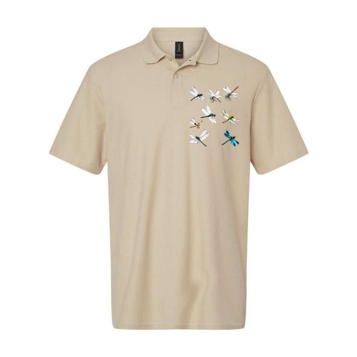 Dragonfly Dragonflies Natural Mosquito Repellent Biting Bugs Softstyle Adult Sport Polo