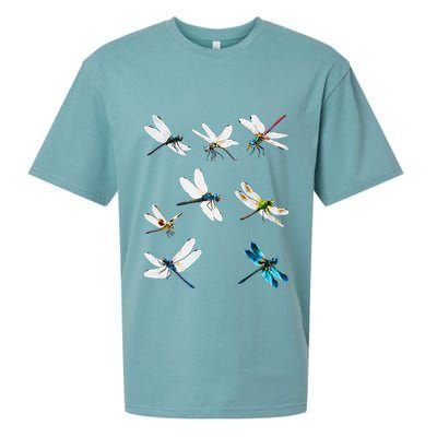Dragonfly Dragonflies Natural Mosquito Repellent Biting Bugs Sueded Cloud Jersey T-Shirt