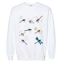 Dragonfly Dragonflies Natural Mosquito Repellent Biting Bugs Garment-Dyed Sweatshirt