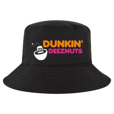 Dunkin Deez Nuts Funny Dunkin Deeznuts Tea Bag Cool Comfort Performance Bucket Hat