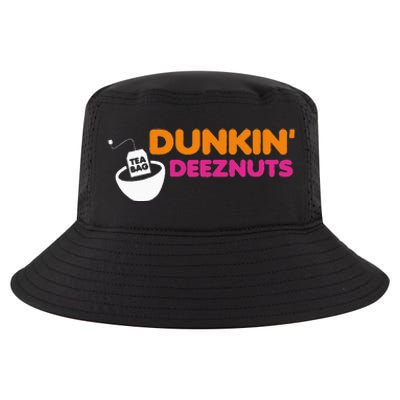 Dunkin Deez Nuts Funny Dunkin Deeznuts Tea Bag Cool Comfort Performance Bucket Hat