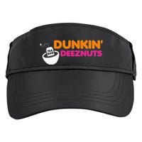 Dunkin Deez Nuts Funny Dunkin Deeznuts Tea Bag Adult Drive Performance Visor