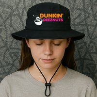 Dunkin Deez Nuts Funny Dunkin Deeznuts Tea Bag Bucket Hat