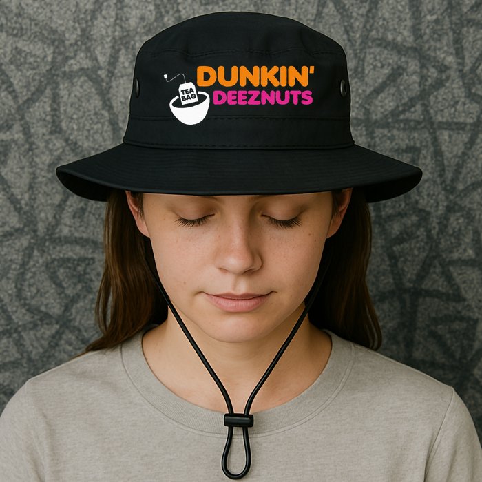 Dunkin Deez Nuts Funny Dunkin Deeznuts Tea Bag Bucket Hat