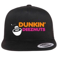 Dunkin Deez Nuts Funny Dunkin Deeznuts Tea Bag Flat Bill Trucker Hat