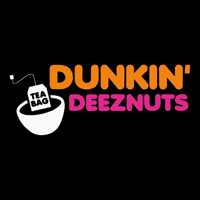 Dunkin Deez Nuts Funny Dunkin Deeznuts Tea Bag 16 in Basic Backpack