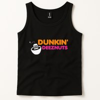 Dunkin Deez Nuts Funny Dunkin Deeznuts Tea Bag Tank Top