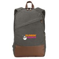 Dunkin Deez Nuts Funny Dunkin Deeznuts Tea Bag Cotton Canvas Backpack