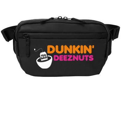 Dunkin Deez Nuts Funny Dunkin Deeznuts Tea Bag Crossbody Pack