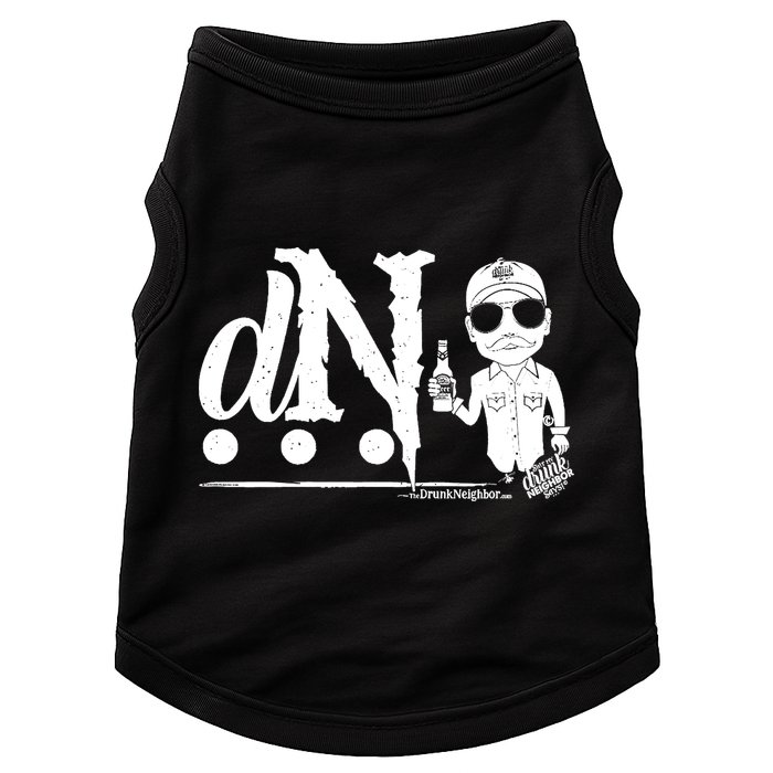 DN Drunk Neighbor 3Dot Logo (C) The Lit Texan (Dark) Doggie Tank