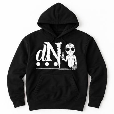 DN Drunk Neighbor 3Dot Logo (C) The Lit Texan (Dark) Hoodie