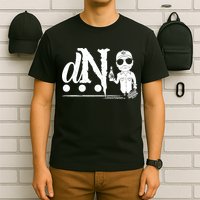 DN Drunk Neighbor 3Dot Logo (C) The Lit Texan (Dark) T-Shirt