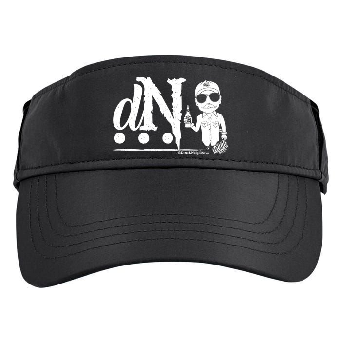 DN Drunk Neighbor 3Dot Logo (C) The Lit Texan (Dark) Adult Drive Performance Visor